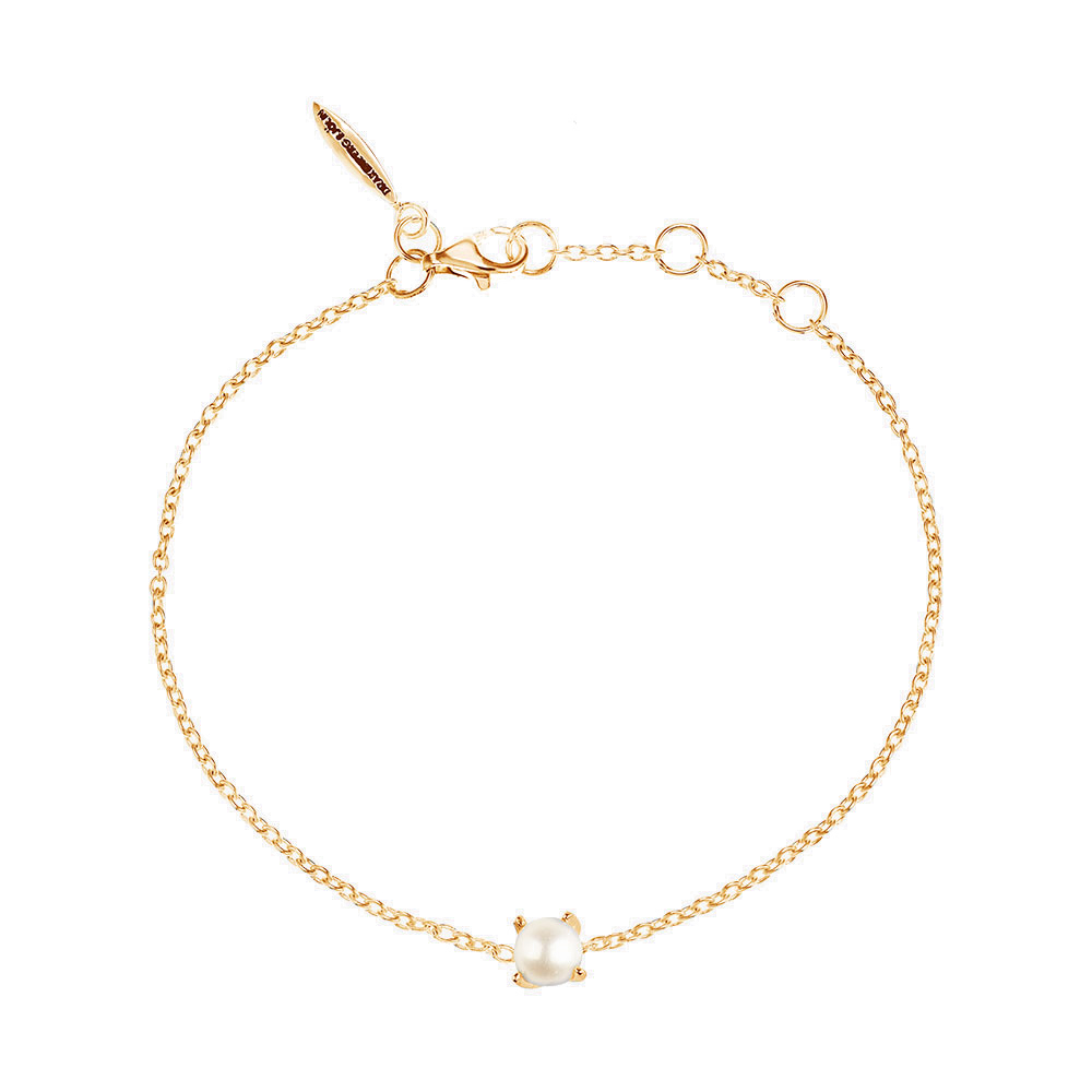 Petite Pearl Bracelet Gold