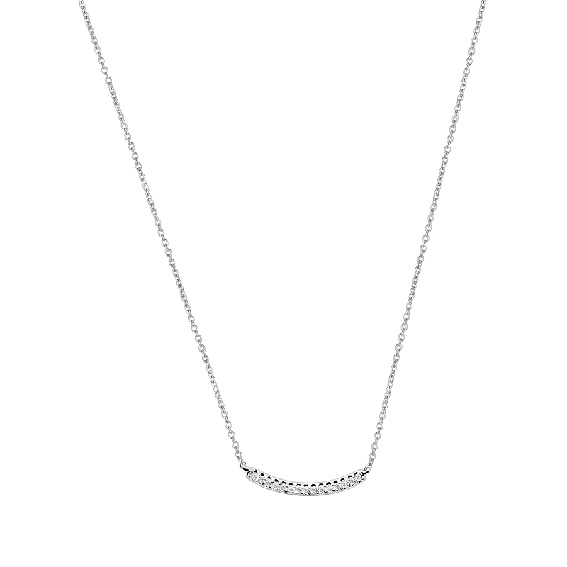 Portofino Small Necklace White Gold