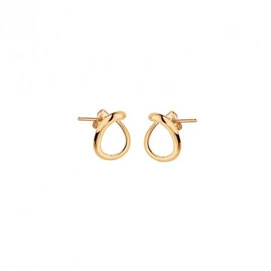 Ocean Drop Studs Gold