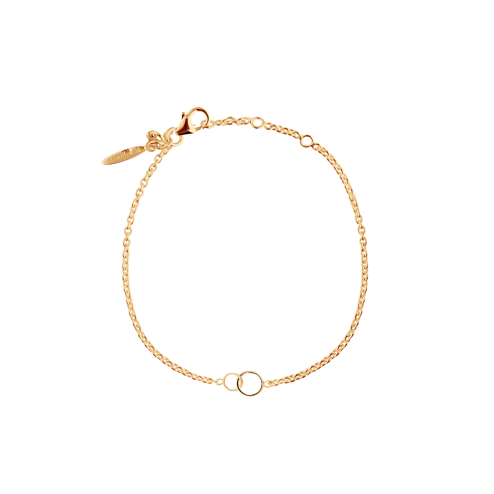 Les Amis Drop Bracelet Gold