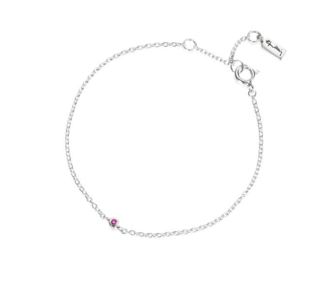 Micro Blink Bracelet Pink Sapphire