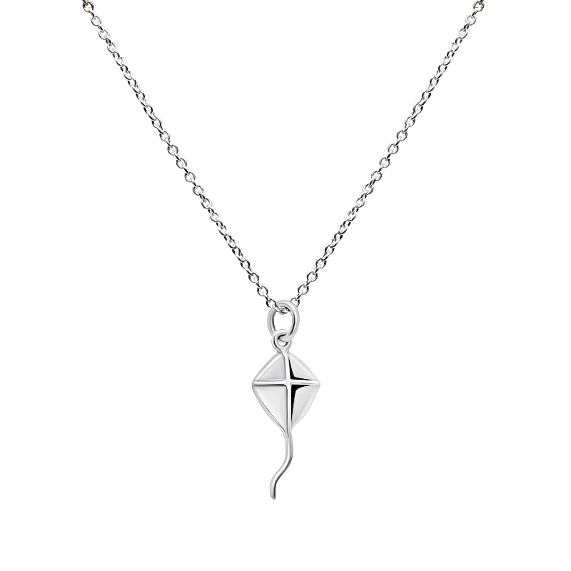 Silverhalsband ”Fly high”