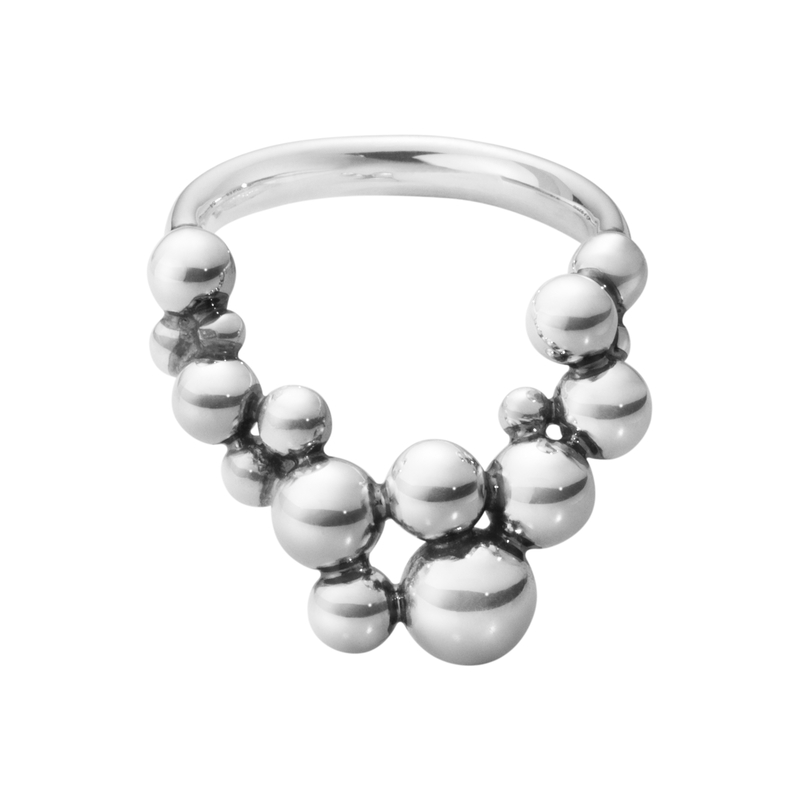 Moonlight Grapes Ring Silver