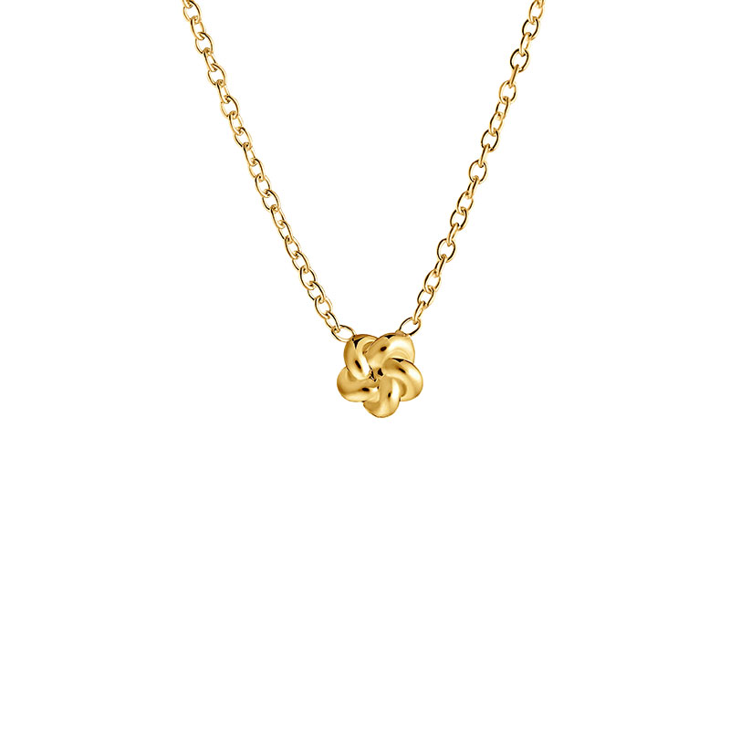 Empower Drop Necklace Gold