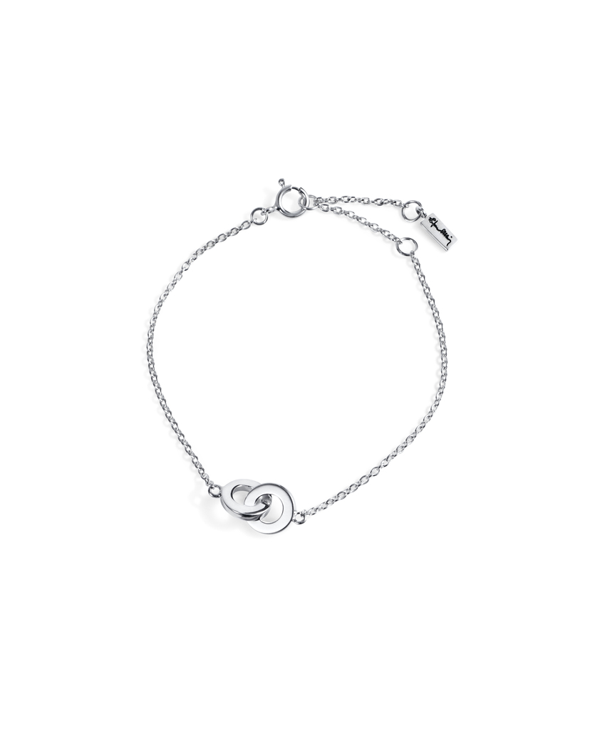 You & Me Bracelet Silver