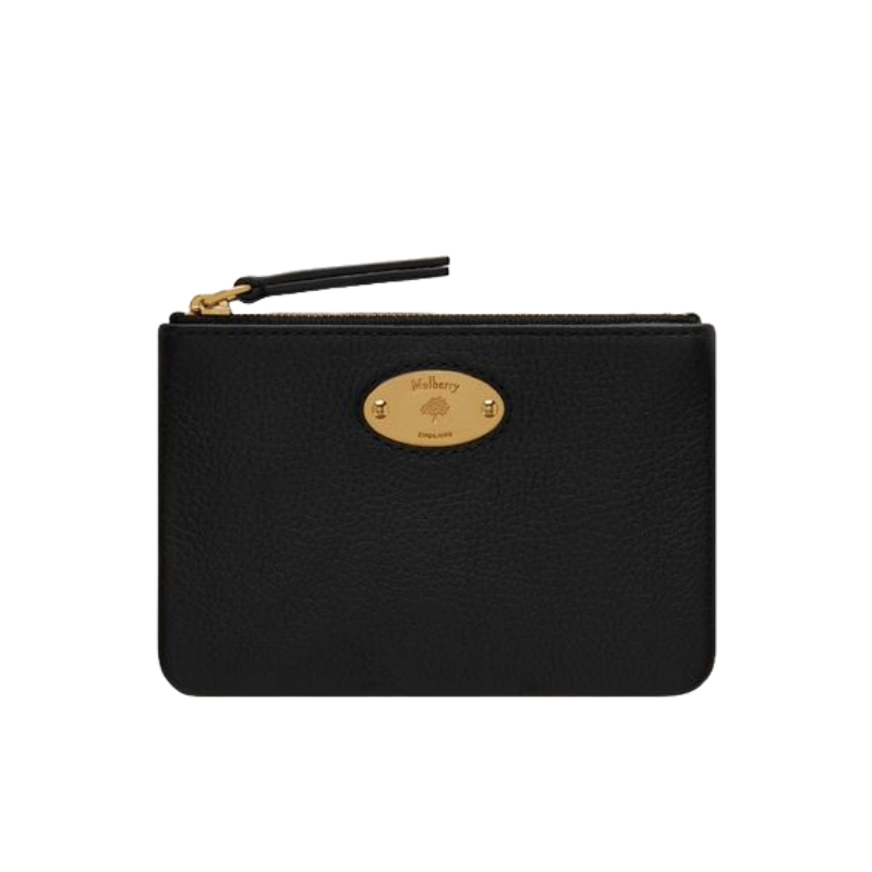 Mulberry Plaque Small Zip Coin Pouch