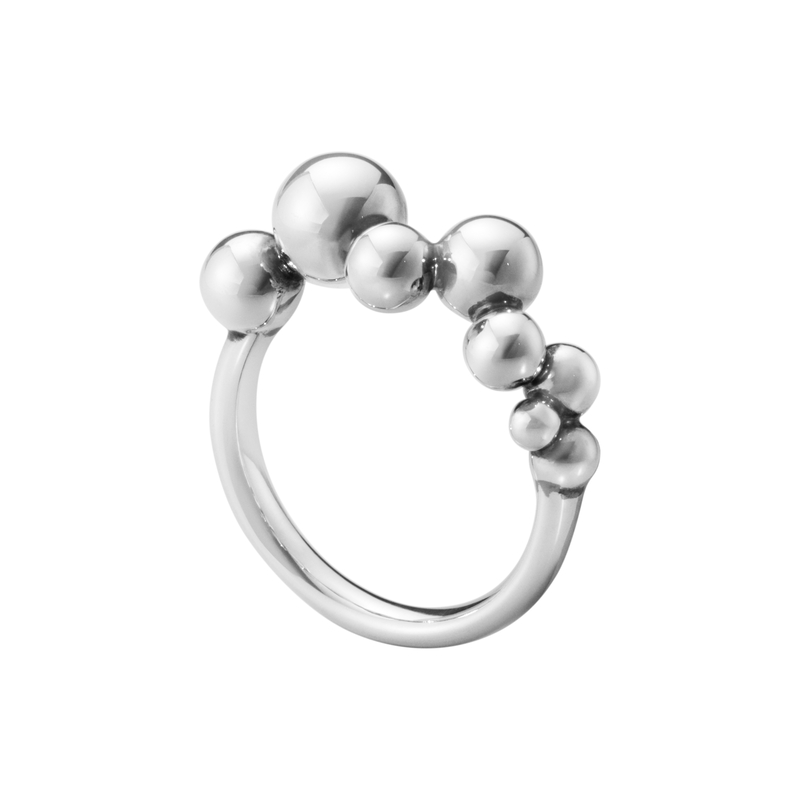 Moonlight Grapes Ring Silver