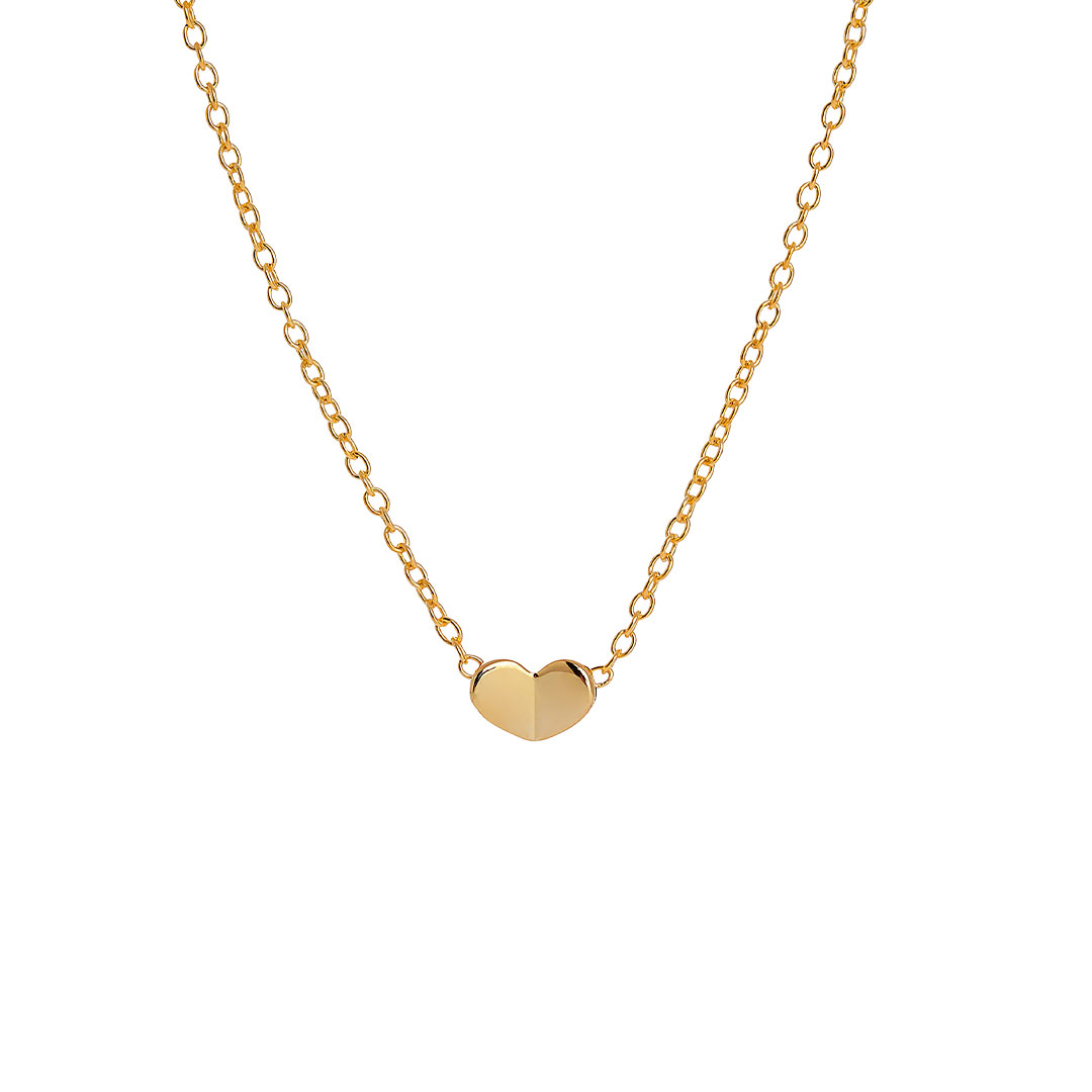 Mi Amor Necklace Gold