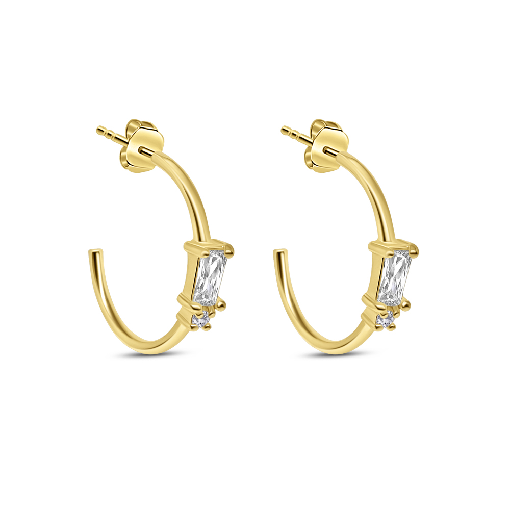 Elegant Duo Hoops